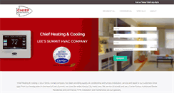 Desktop Screenshot of chiefhc.com